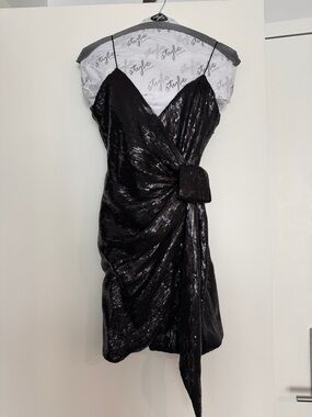 Retrofete | Dresses | Retrofete Nancie Crystal Plunging Mini Dress |  Poshmark
